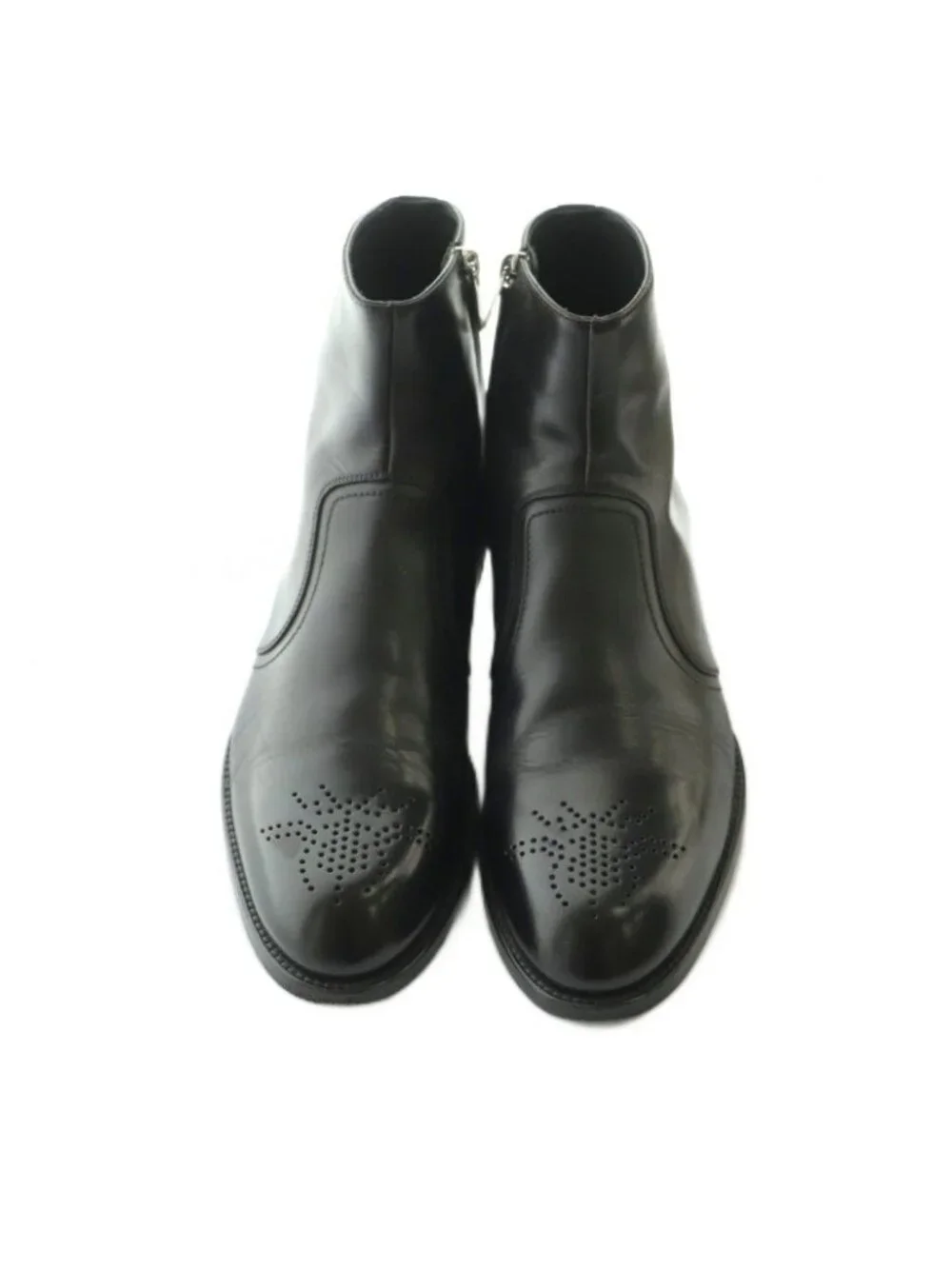 Dior Homme Side Zip Short Boots 40 Black